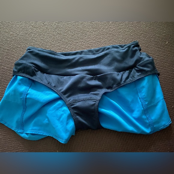 Rabbit Run “Mountain Climbers” Trail Pocket Race Shorts in Dress Blue, XS, USA - Picture 11 of 13